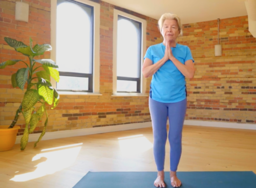 Morning Standing Yoga Practice for Seniors